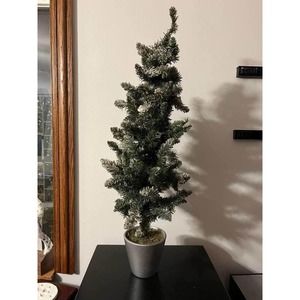 Mini Posable Fake Christmas Tree - 34"